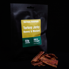 Tactical Foodpack Turkey Jerky Honey and Mustard (40g)